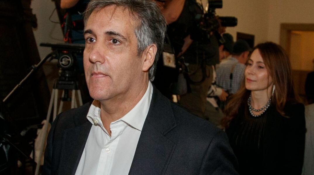 Former lawyer to Trump, Michael Cohen, leaves former US President Donald J. Trump's civil fraud trial in New York, New York, USA, 25 October 2023. Trump, his adult sons and the Trump family business are facing a lawsuit by the State of New York accusing them of inflating the value of assets to get favorable loans from banks. EPA/SARAH YENESEL facebook sharing button twitter sharing button messenger sharing button email sharing button