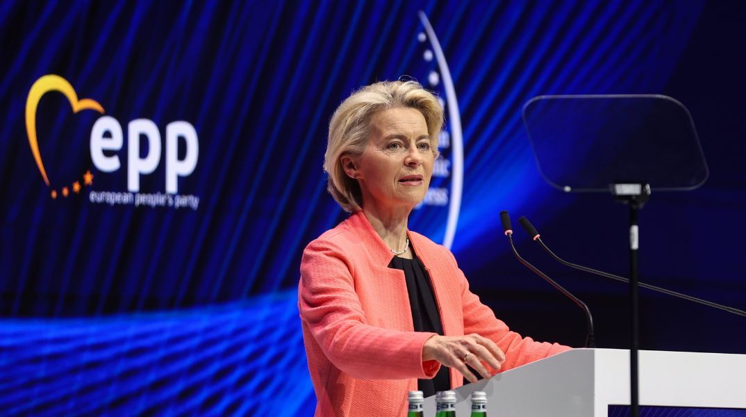 H πρόεδρος της Κομισιόν Ούρσουλα φον ντερ Λάιεν