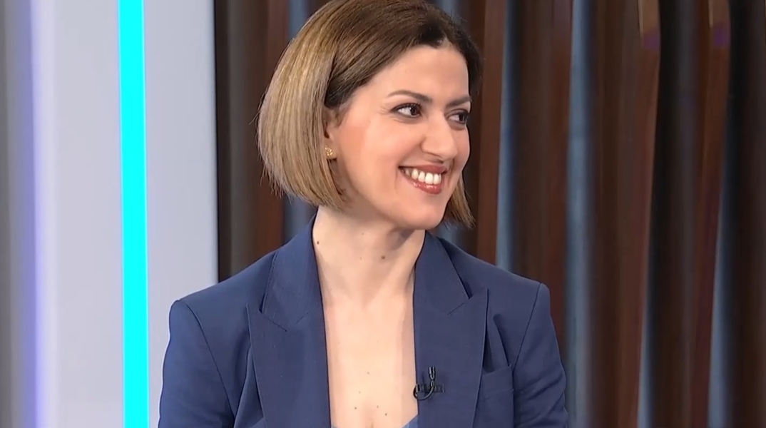 η αναπληρώτρια υπουργός Υγείας Ειρήνη Αγαπηδάκη