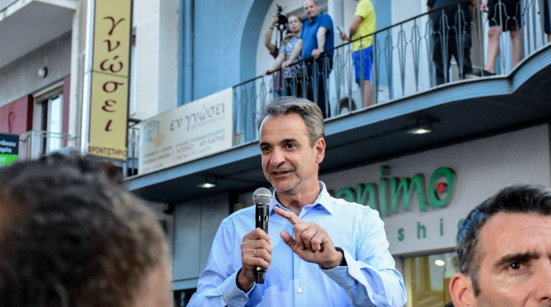 Ο πρωθυπουργός Κυριάκος Μητσοτάκης στο Άργος 