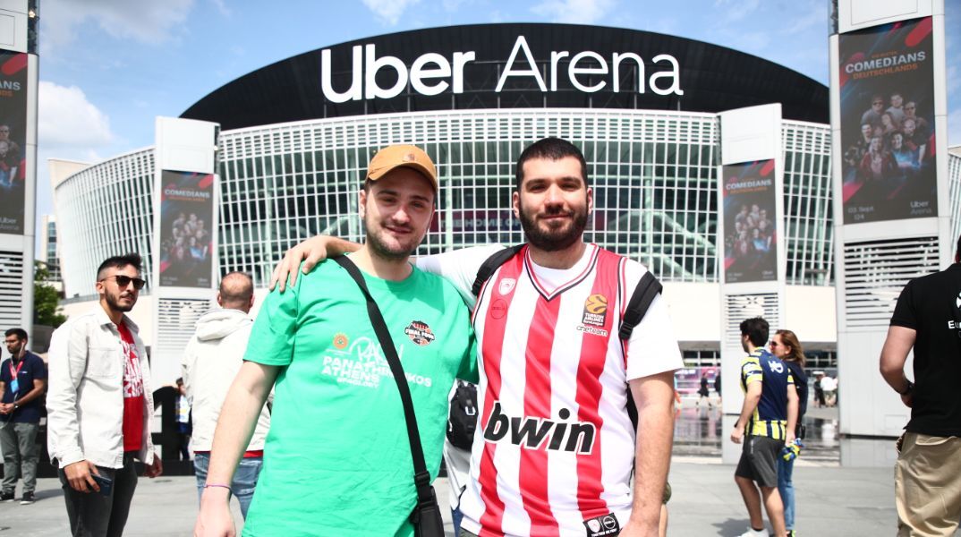 Φίλαθλοι Ολυμπιακού και Παναθηναϊκού μαζί για το Final Four της Euroleague