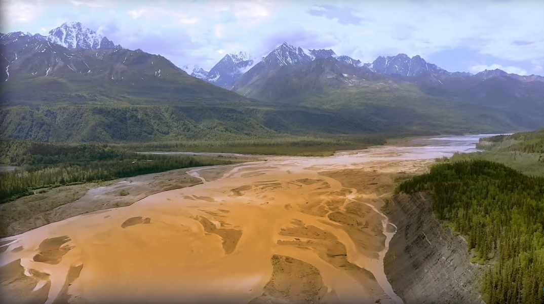 πορτοκαλι ποταμι, δασος, βουνο, ουρανος