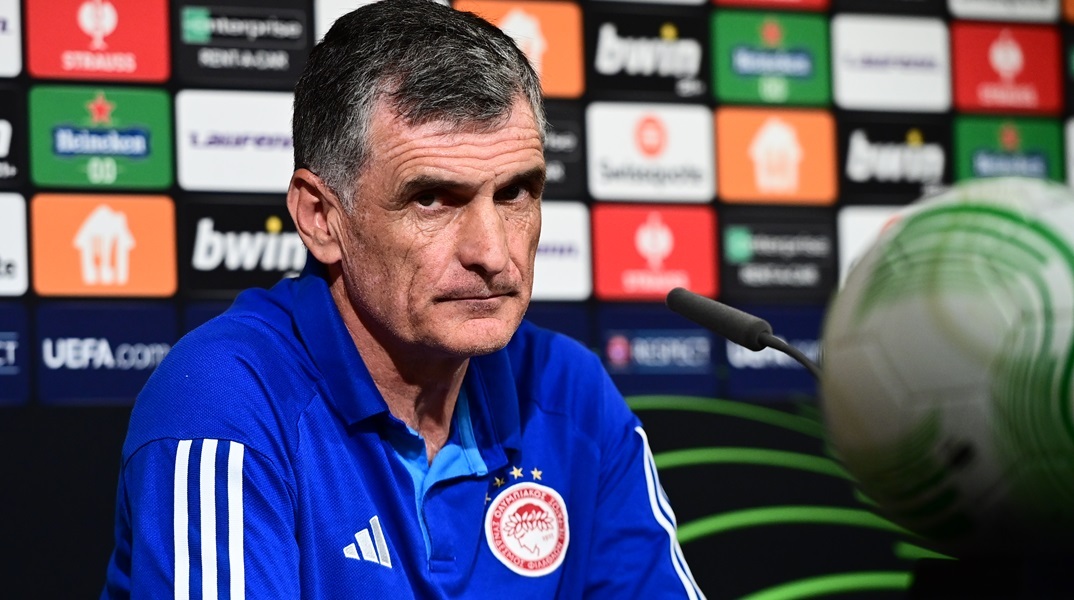 Ο προπονητης του Ολυμπιακού, Χοσέ Λούις Μεντιλίμπαρ μίλησε για το σπουδαίο τελικό του Conference League