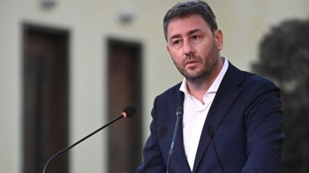 O πρόεδρος του ΠΑΣΟΚ Νίκος Ανδρουλάκης