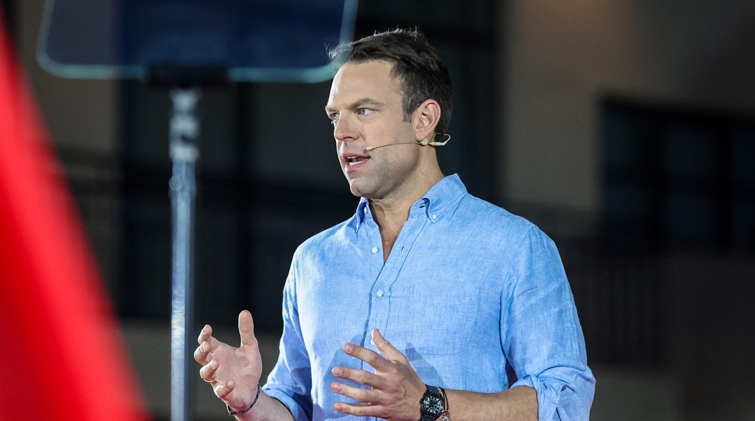 Ο πρόεδρος του ΣΥΡΙΖΑ, Στέφανος Κασσελάκης 