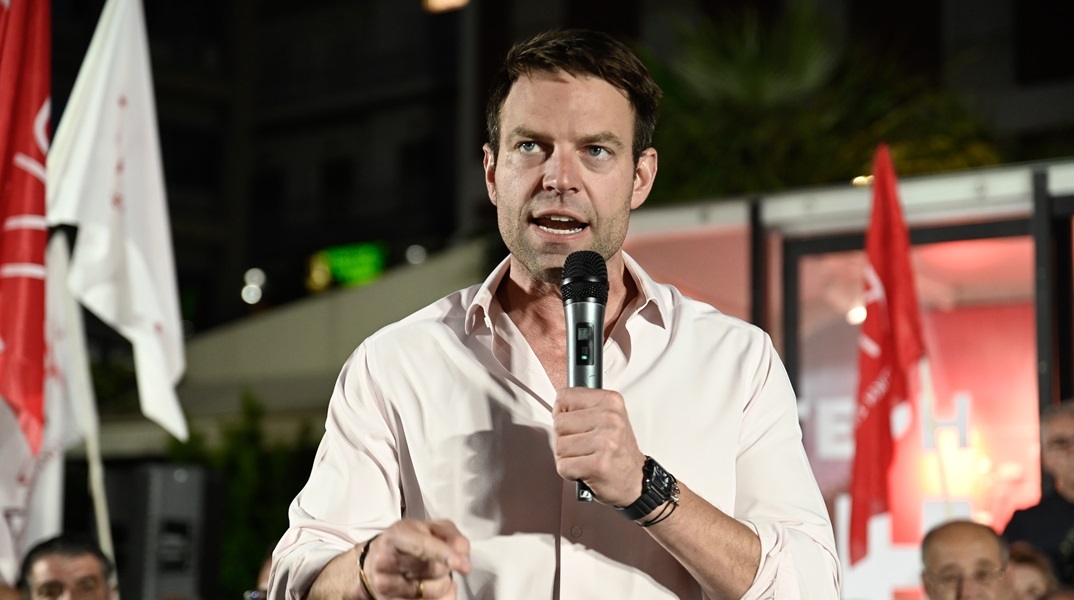 Ο Στέφανος Κασσελάκης στην Λαμία 