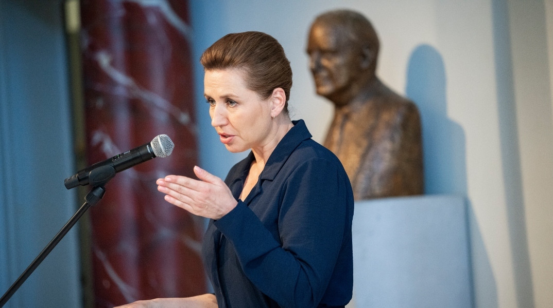 Η πρωθυπουργός της Δανίας Μέτε Φρεντέρικσεν