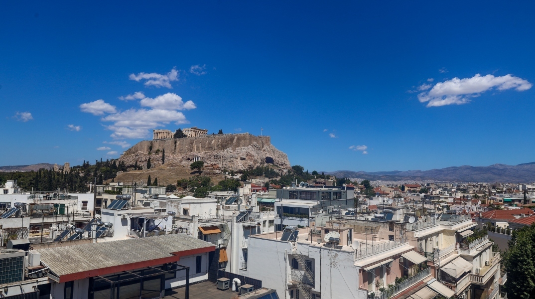 ακροπολη, πολυκατοικιες