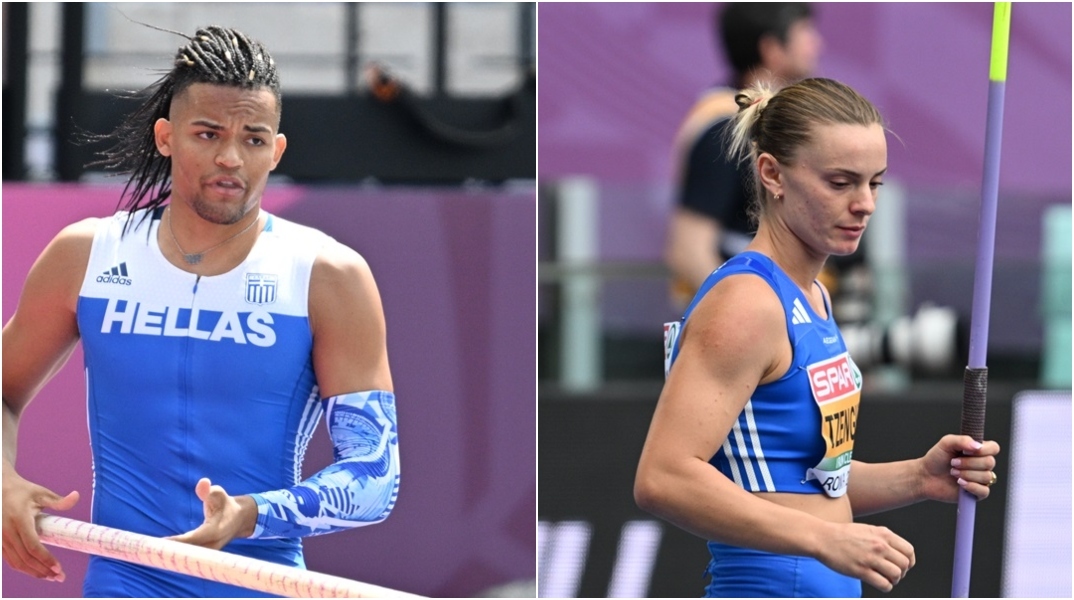 Ο Εμμανουήλ Καραλής και η Ελίνα Τζένγκο στο Ευρωπαϊκό πρωτάθλημα στίβου στη Ρώμη 