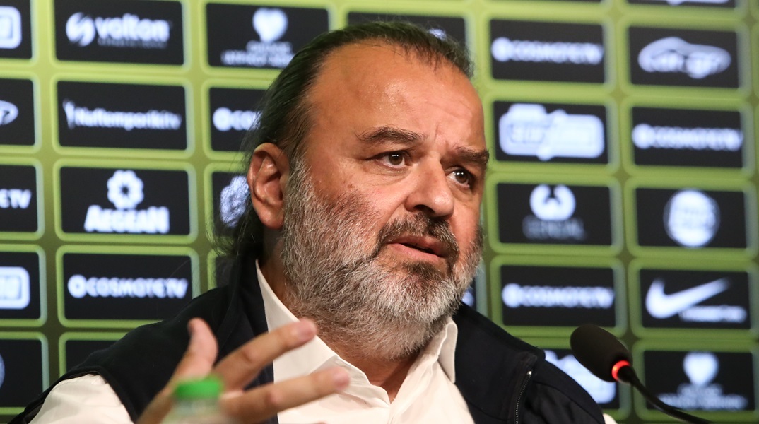 Ο νέος πρόεδρος της ΑΕΚ, Μάριος Ηλιόπουλος 