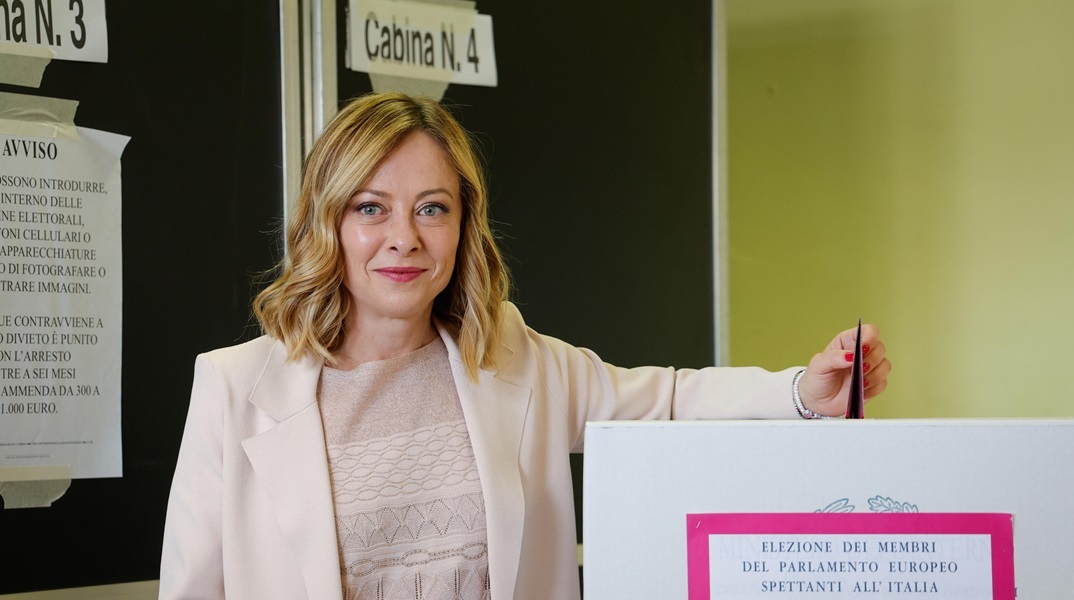 Η πρωθυπουργός της Ιταλίας, Τζόρτζια Μελόνι 