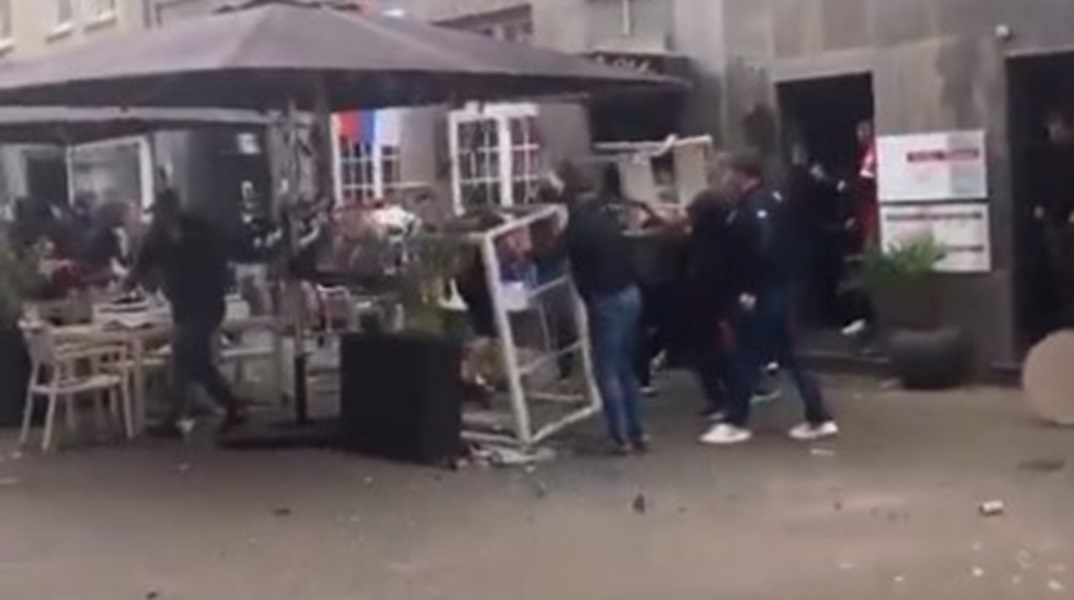 Euro 2024: Επεισόδια μεταξύ Άγγλων και Σέρβων φιλάθλων πριν τον μεταξύ τους αγώνα 