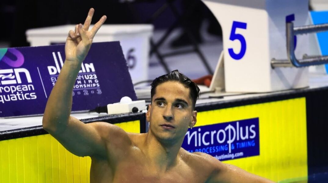 Πρωταθλητής Ευρώπης ο Μπίλας στα 50μ. πεταλούδα στο ευρωπαϊκό πρωτάθλημα υγρού στίβου