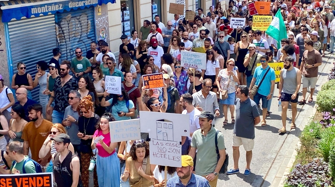 ισπανοι διαδηλωτες