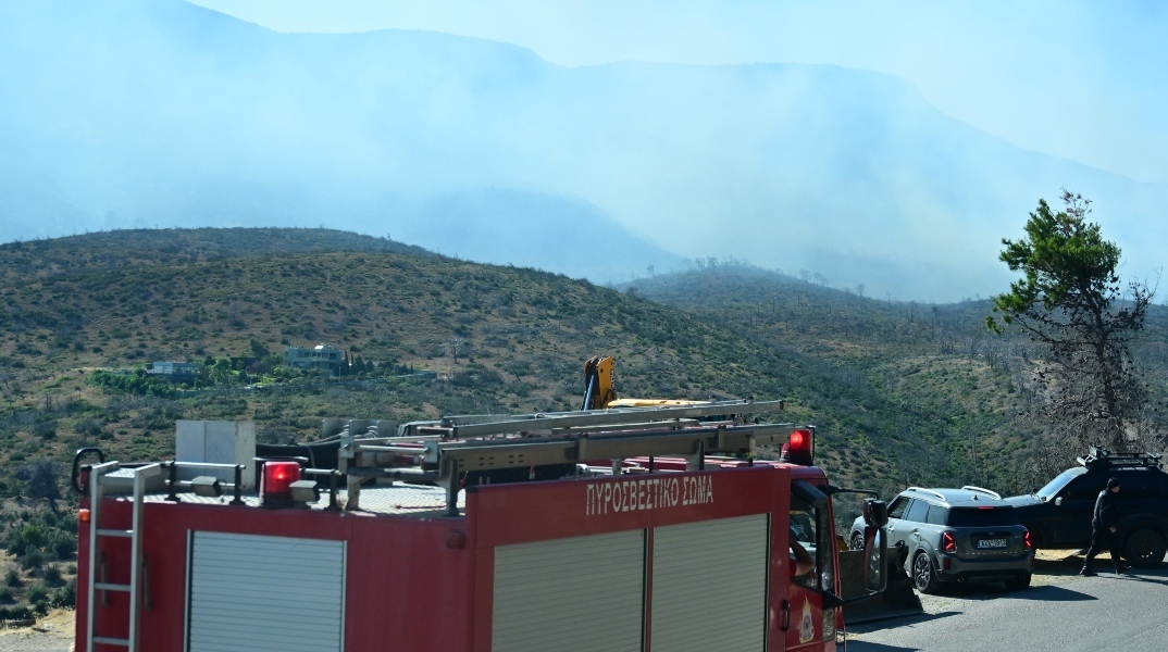 βουνο, δασος, καπνος, πυροσβεστική