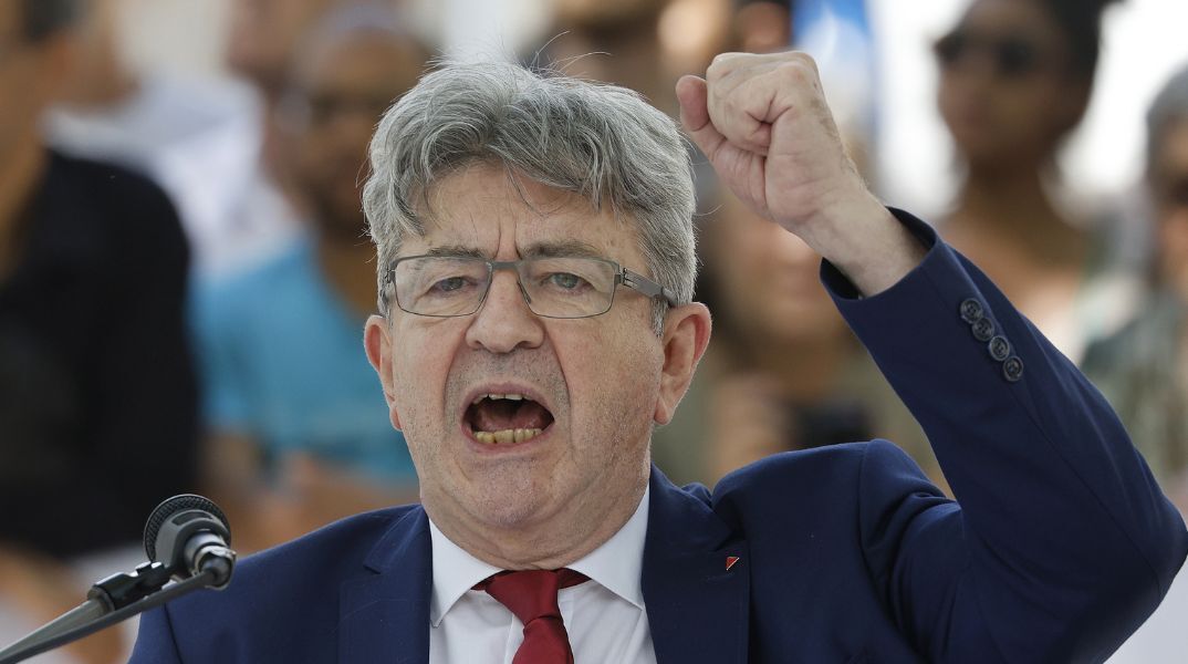 O ηγέτης της Αριστεράς Ζαν Λυκ Μελανσόν 