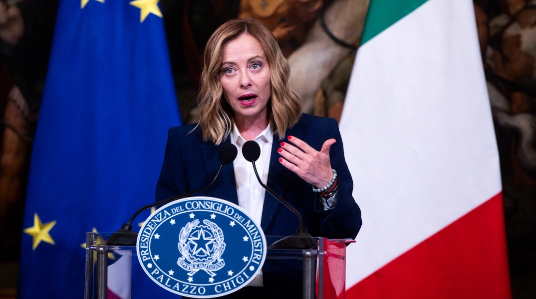 Η πρωθυπουργός της Ιταλίας Τζόρτζια Μελόνι