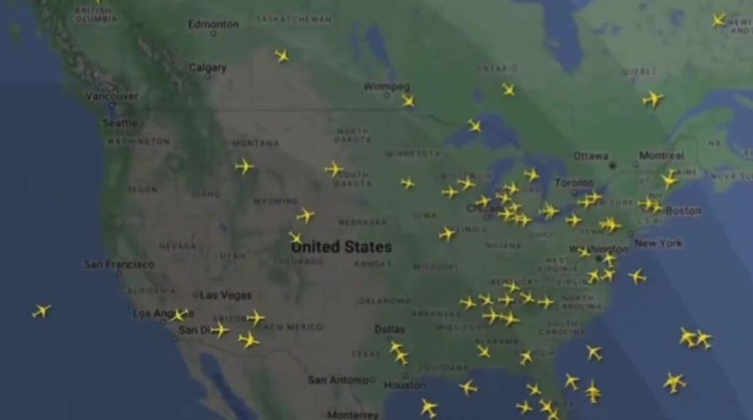 «Καθάρισε» ο ουρανός των ΗΠΑ - Vir«Καθάρισε» ο ουρανός των ΗΠΑ - Viral timelapse βίντεο μετά το ψηφιακό βραχυκύκλωμα της Microsoftal timelapse βίντεο μετά το ψηφιακό βραχυκύκλωμα της Microsoft