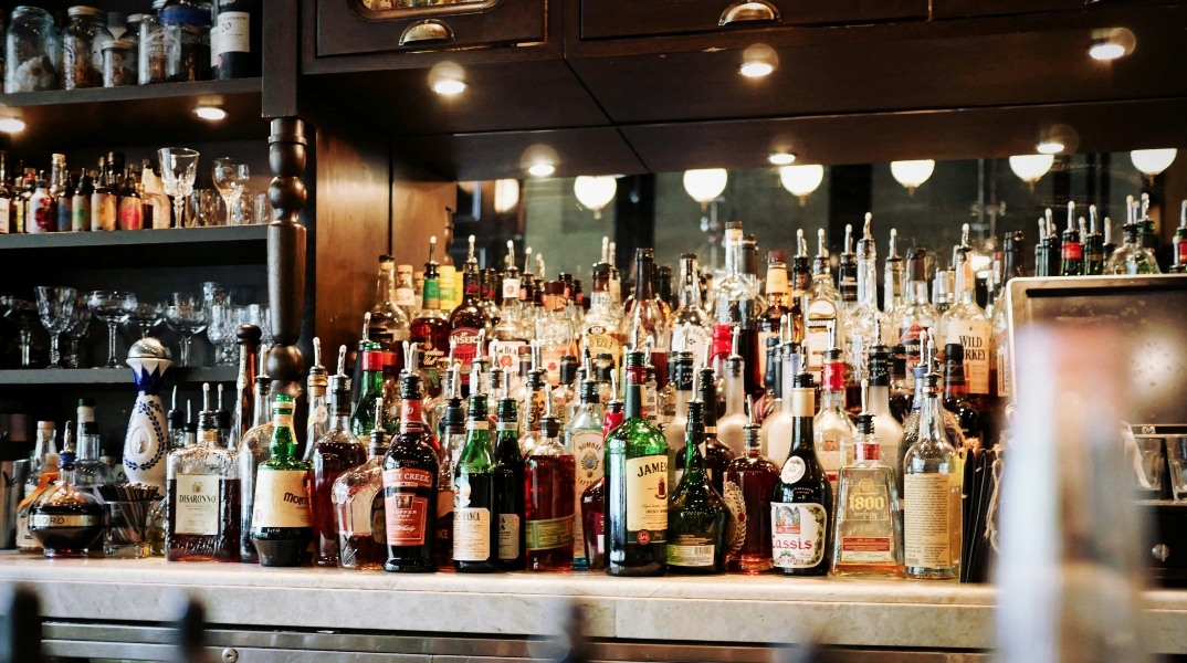 μπαρ, ποτα, μπουκαλια