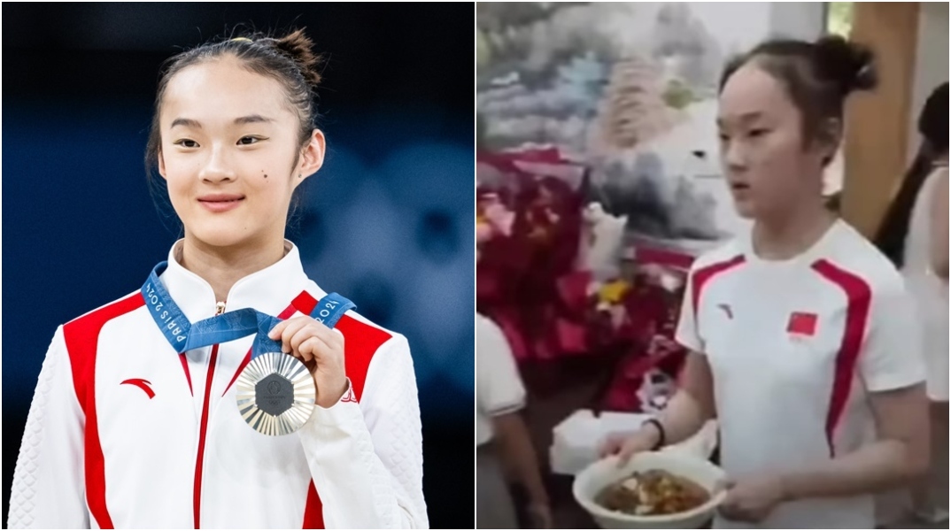 Η Ζου Γιακίν μετά το Ολυμπιακό μετάλλιο βοηθάει στο εστιατόριο της οικογένειας της