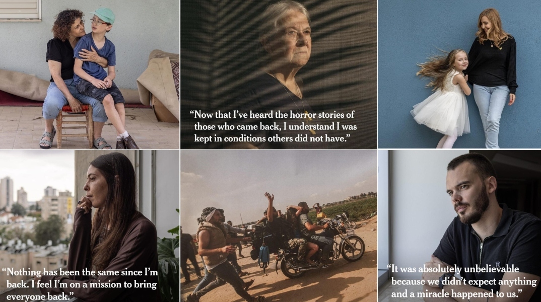 Ιστορίες επιβίωσης: Οι ισραηλινοί όμηροι που κατάφεραν να επιστρέψουν