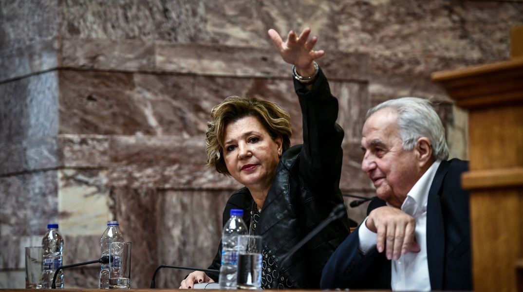 Όλγα Γεροβασίλη και Αλέκος Φλαμπουράρης