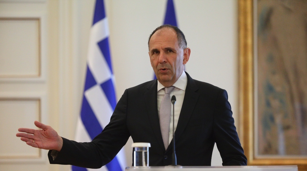 Ο υπουργός Εξωτερικών Γιώργος Γεραπετρίτης 