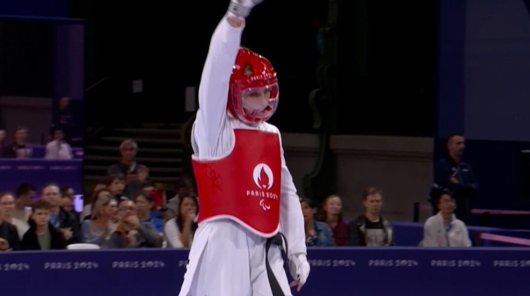 Χάλκινη Παραολυμπιονίκης στην κατηγορία Κ44 του ταε κβον ντο η Χριστίνα Γκέντζου