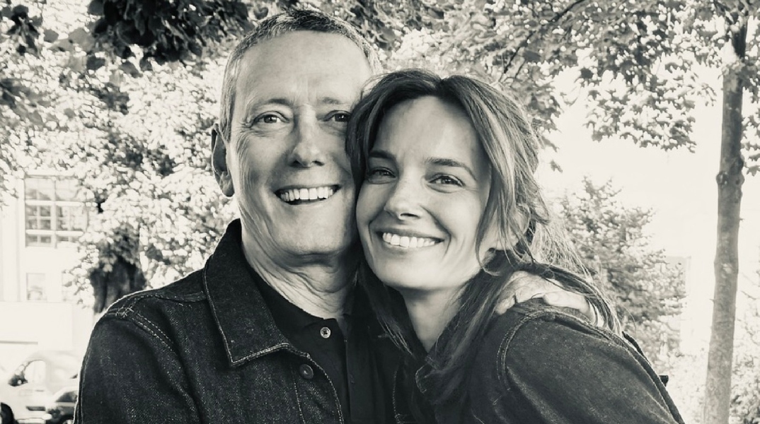 Ο Roger O'Donnell και η σύντροφός του Mimi 