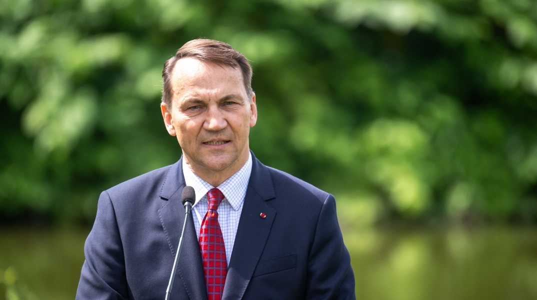 Ο Πολωνός υπουργός Εξωτερικών Ράντοσλαβ Σικόρσκι