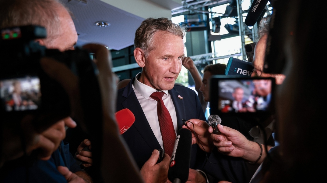 Ο Πρόεδρος του AfD, Μπιερν Χέκε