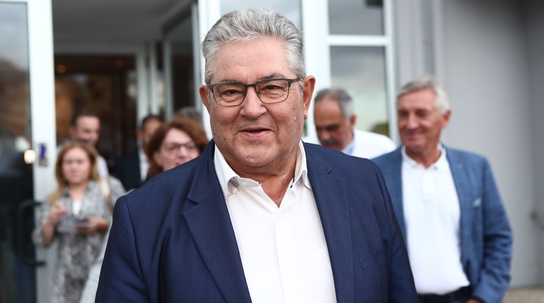 O Δημήτρης Κουτσούμπας 