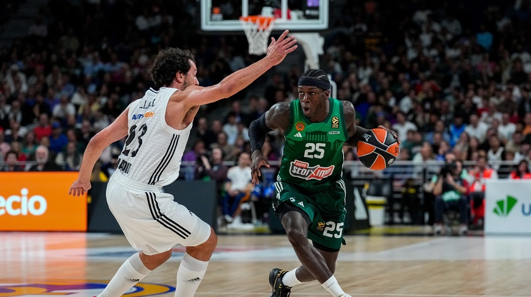 Ρεάλ Μαδρίτης-Παναθηναϊκός 90-86: Δεν άντεξε στην πίεση της ισπανικής ομάδας