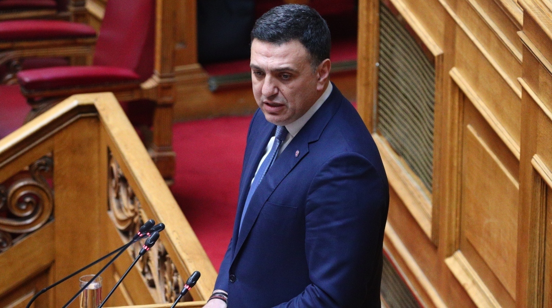 Ο Υπουργός Κλιματικής Κρίσης και Πολιτικής Προστασίας, Βασίλης Κικίλιας 