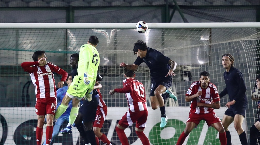 Athens Kallithea-Ολυμπιακός 1-1: Ψυχρολουσία στο 90+2 για τους ερυθρόλευκους
