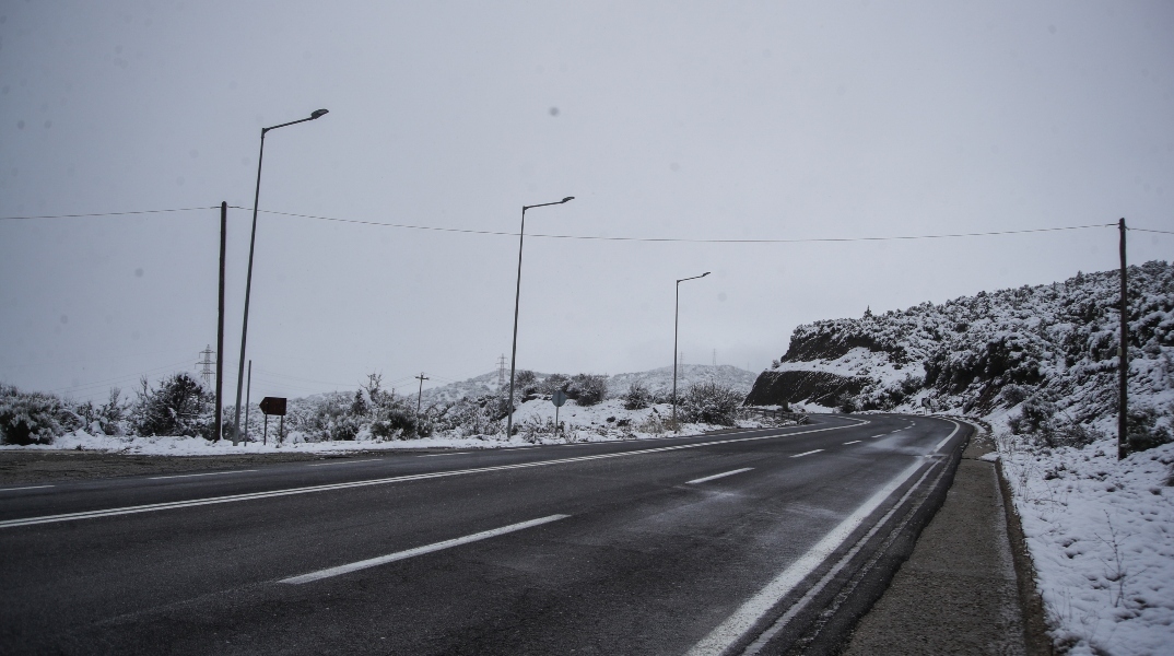 δρομος, χιονια