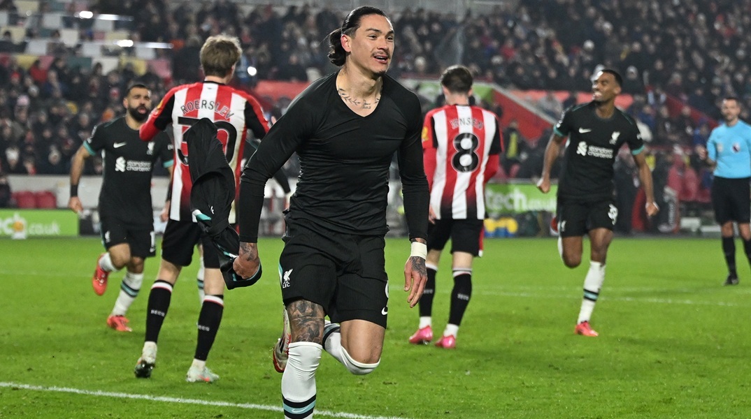 Μπρέντφορντ-Λίβερπουλ 0-2: Νούνιες, ο λυτρωτής, με δύο γκολ στις καθυστερήσεις