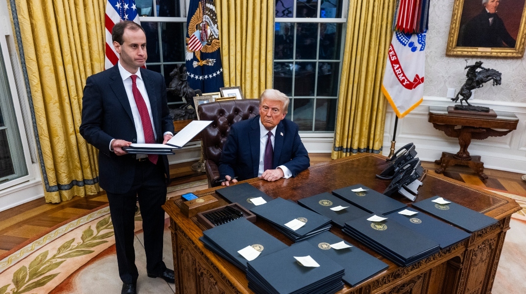 O νέος πρόεδρος των ΗΠΑ, Ντόναλντ Τραμπ