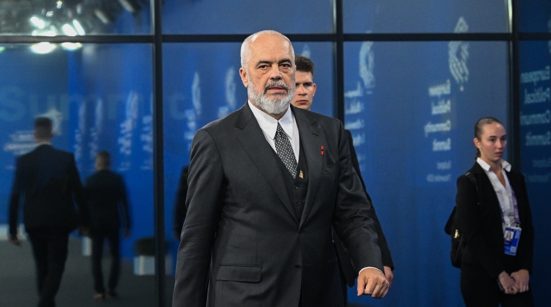 Ο πρωθυπουργός της Αλβανίας, Έντι Ράμα