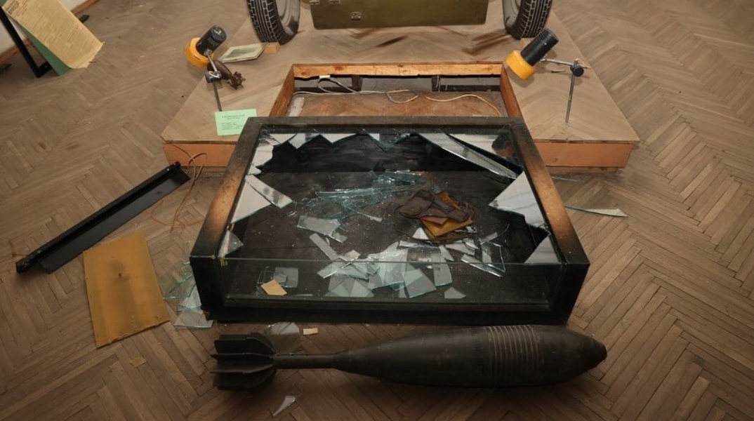 μουσειο, κατεστραμμενα εκθεματα