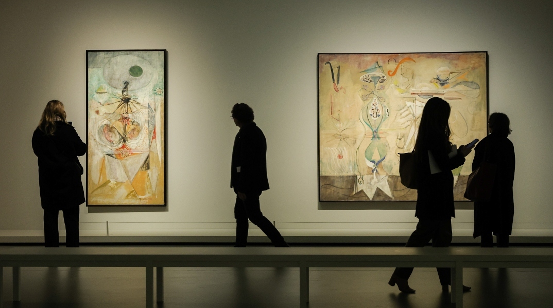 Πινακοθήκη, επισκεπτες, πινακες