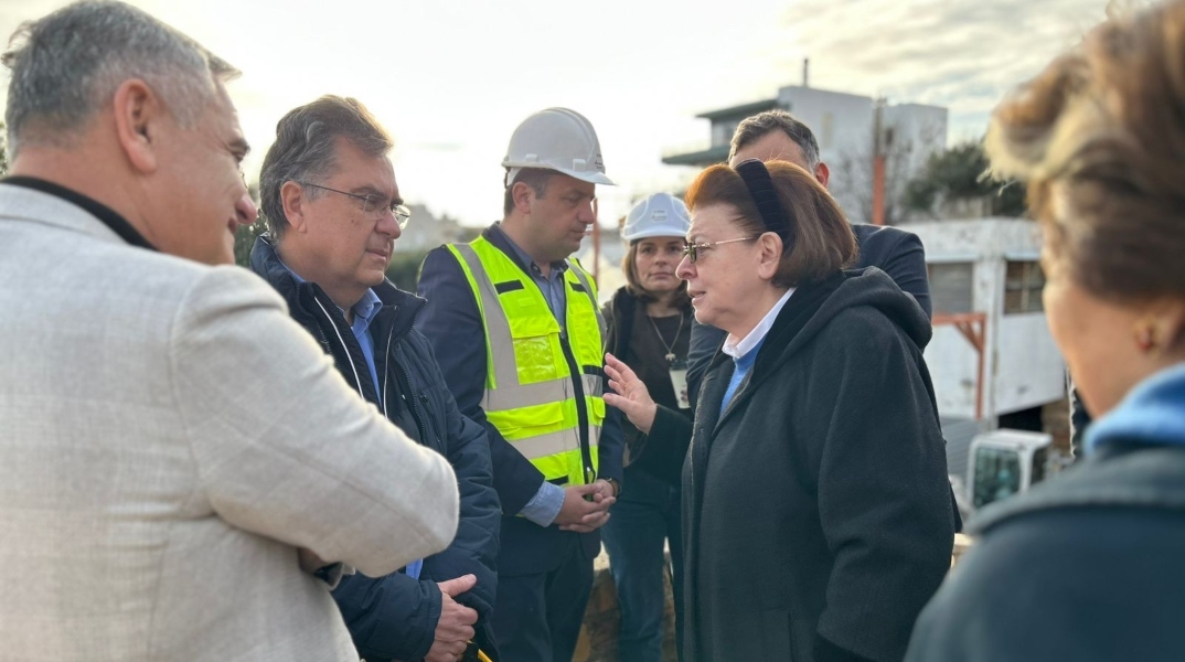 Αυτοψία της Υπουργού  Πολιτισμού στο Αρχαιολογικό Μουσείο Χίου