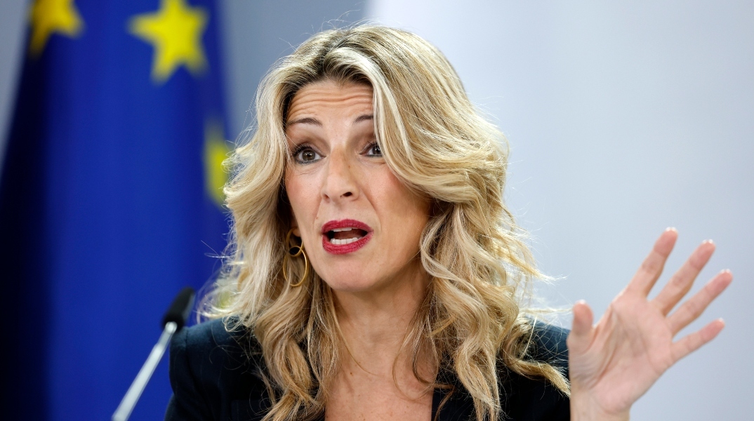 Η υπουργός Εργασίας της Ισπανίας, Γιολάντα Ντίαθ 