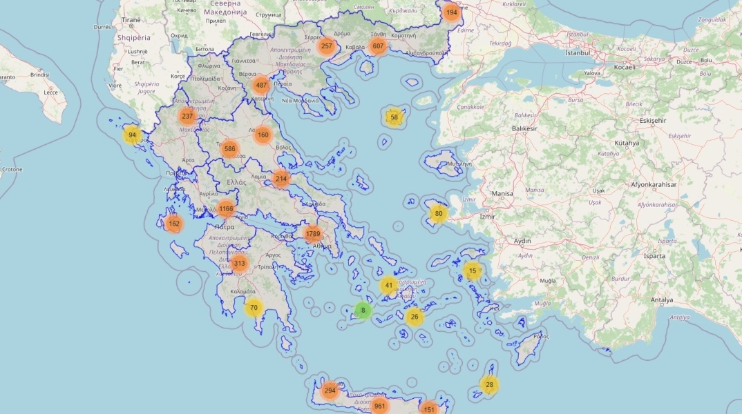 χαρτης Ελλαδος