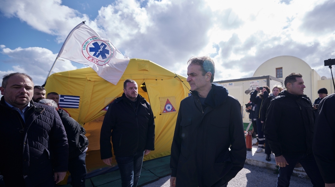 Ο Πρωθυπουργός Κυριάκος Μητσοτάκης