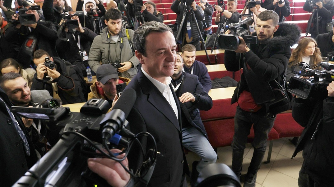 Το κίνημα «Αυτοδιάθεση» του νυν πρωθυπουργού 'Αλμπιν Κούρτι αναδείχθηκε πρώτη δύναμη στις βουλευτικές εκλογές