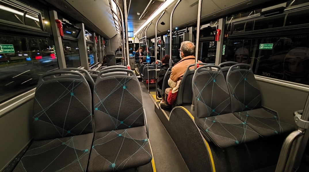 λεωφορεια, επιβατες