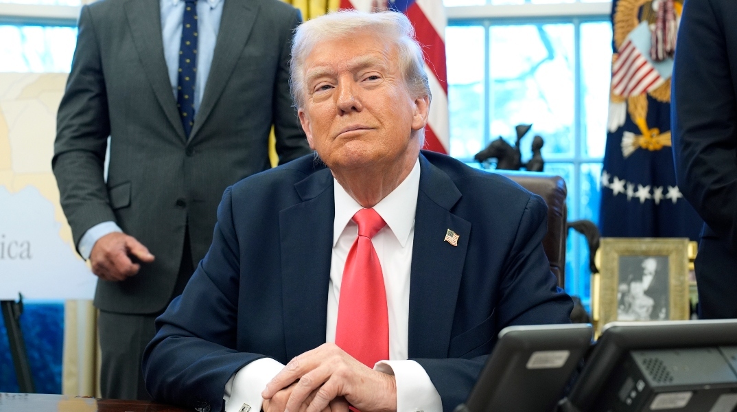 Ο πρόεδρος  των ΗΠΑ, Ντόναλντ Τραμπ 