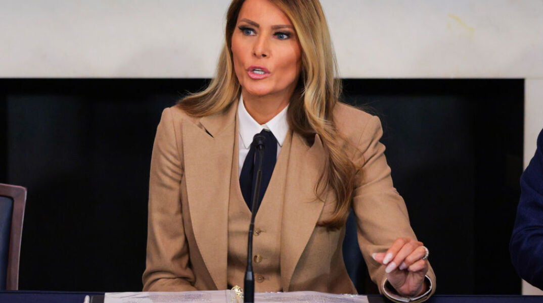 Μελάνια Τραμπ: Στο Καπιτώλιο για το νομοσχέδιο για την καταπολέμηση του revenge-porn