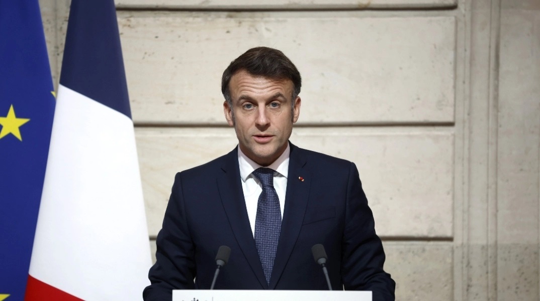 Ο Πρόεδρος της Γαλλίας, Εμανουέλ Μακρόν 